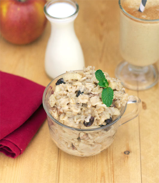 Maple Apple Raisin Oatmeal