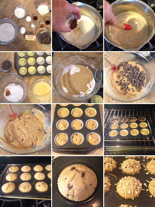 Making Cappuccino Muffins Making Cappuccino Muffins