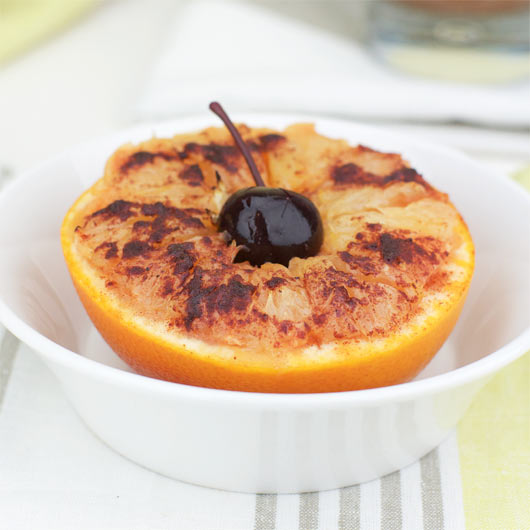 Broiled Grapefruit Bowls