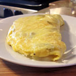 Green Chili & Cheese Omelette