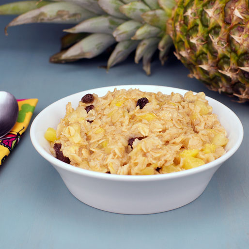Pineapple Oatmeal Pineapple Oatmeal