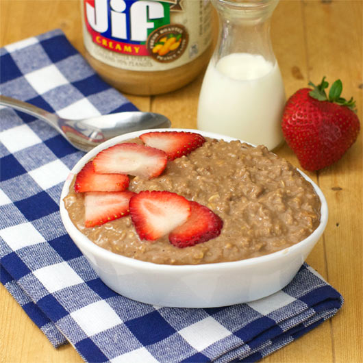 Chocolate Peanut Butter Oatmeal