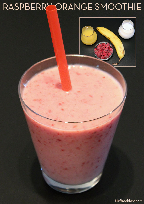 Raspberry Orange Smoothie