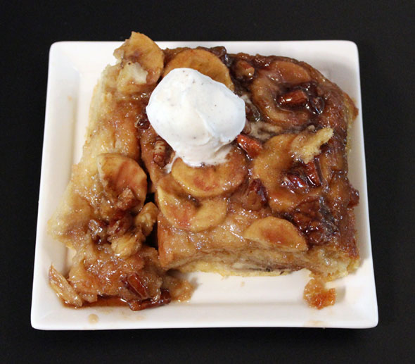 Baked Banana Nut French Toast