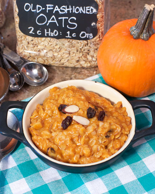 Pumpkin Pie Oatmeal