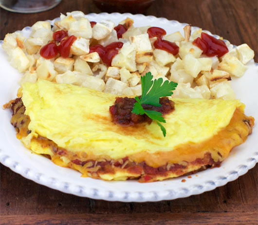 Salsa Omelet