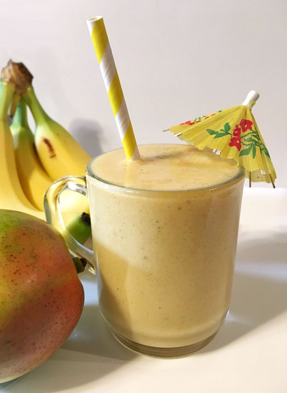 Mango Banana Breakfast Shake