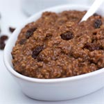 Oatmeal With Chocolate And Coffee