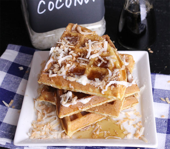 Best Coconut Waffles