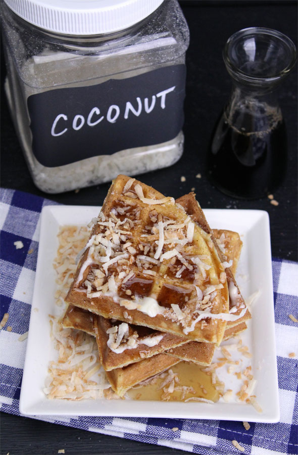 Best Coconut Waffles