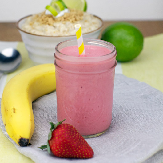 Honey Banana Breakfast Shake