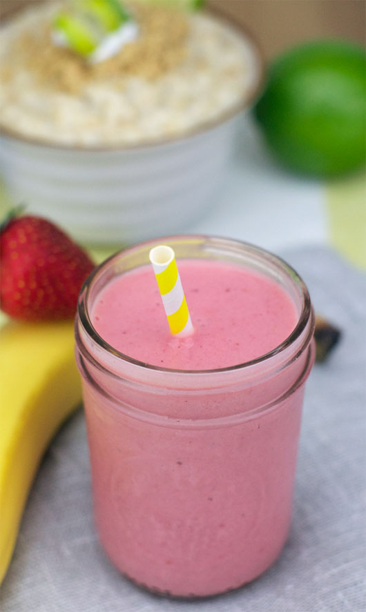 Honey Banana Breakfast Smoothie