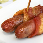 Bacon-Wrapped Breakfast Links