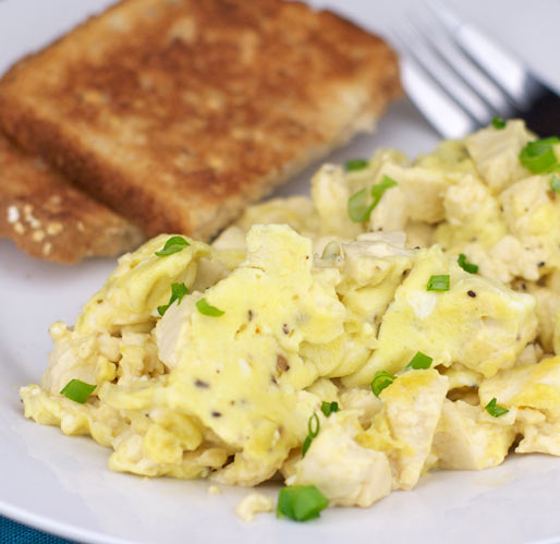 Scrambled Eggs With Tofu