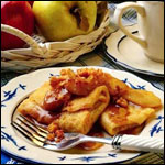 Apple Raisin Crepes