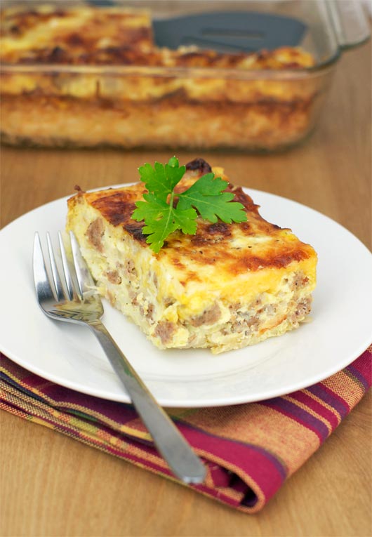 David Letterman's Favorite Breakfast Casserole