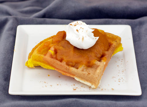 Pumpkin Maple Topping On A Waffle