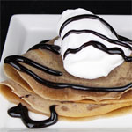 Chocolate Breakfast Crepes