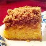 Vegan Coffee Cake Crumble