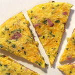 Ham & Corn Frittata Ham & Corn Frittata