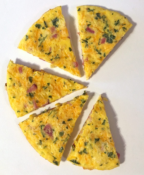 Ham And Corn Frittata