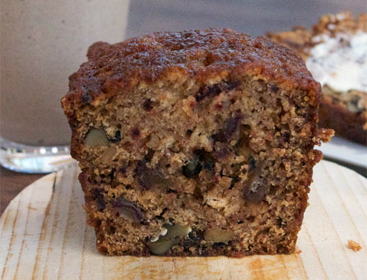 Low-Fat Loaf Of Date Nut Bread