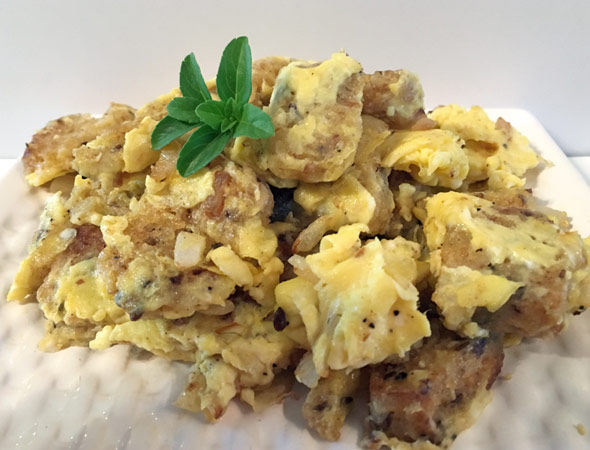 Swabian Eggs With Croutons Swabian Eggs With Croutons