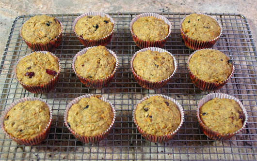 A Dozen Fruit & Veggie Bran Muffin