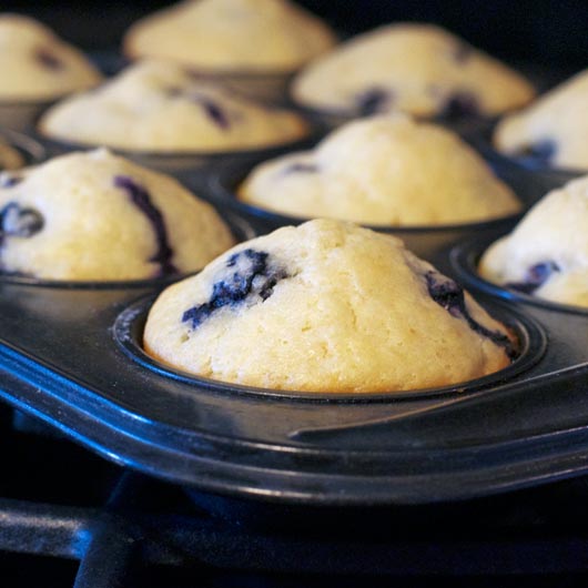 Very Blueberry Muffins