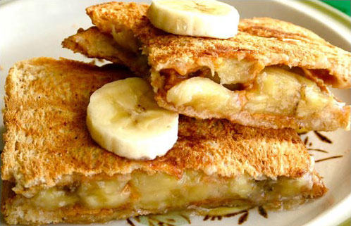 Grilled Peanut Butter And Honey Sandwich
