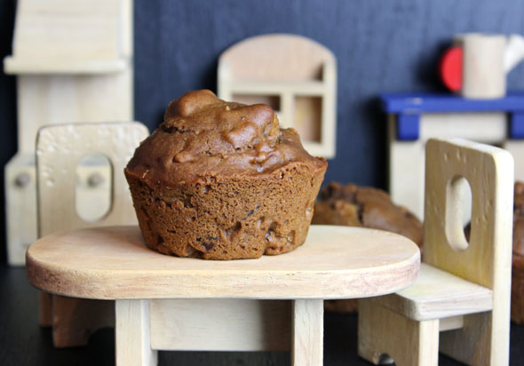 Apple Date Muffins