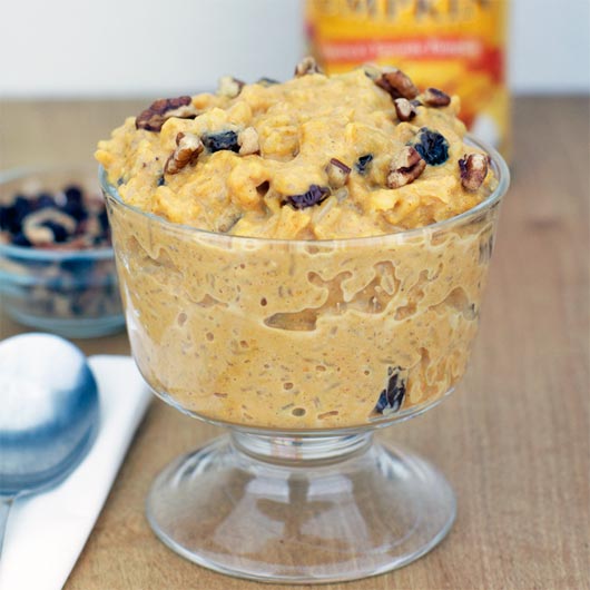 Serving of Brown Rice & Pumpkin Porridge