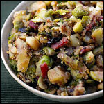 Brussels Sprout Bacon Potato Hash