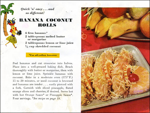 Classic Recipe: Banana Coconut Rolls