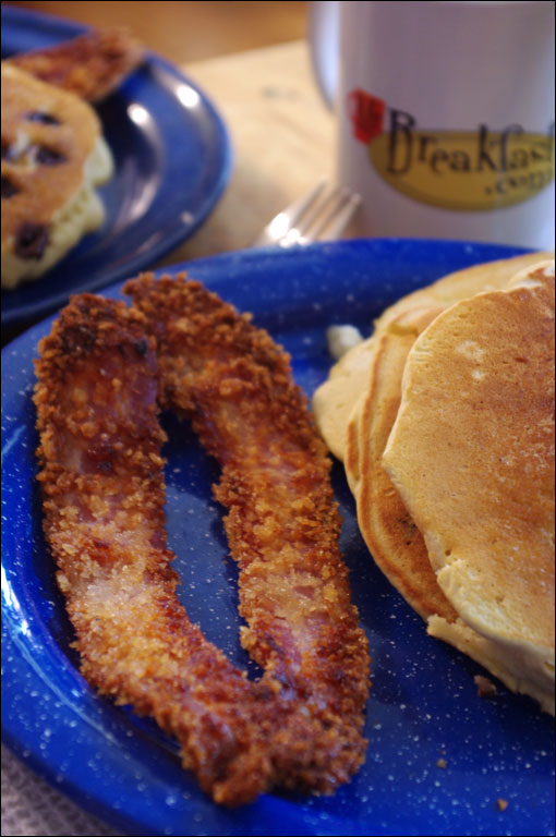 Panko-Crusted Bacon