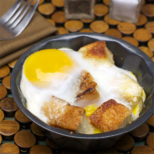 Crouton Eggs