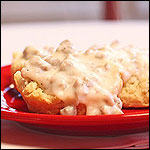 Buttermilk Biscuits & Sausage Gravy