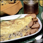 Cheddar Mushroom Omelet