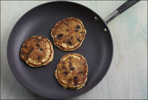 Blueberry Whole Wheat Pancakes