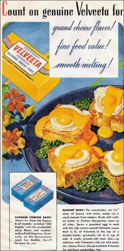 Elegant Eggs (Velveeta Croustades)