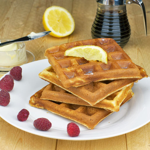 Lemon Waffles