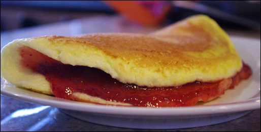 Jelly or Jam Omelet