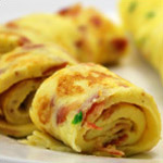 German Omelette With Bacon
