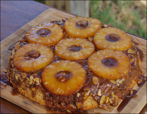 Upside-Down Pineapple Coffee Cake