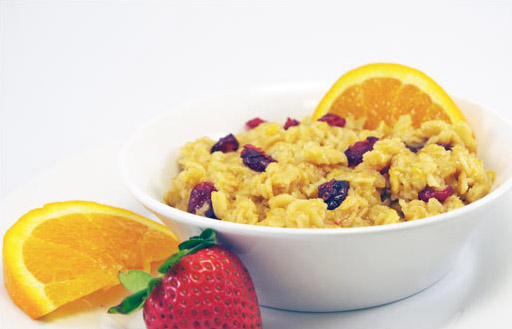 Orange Cranberry Oatmeal