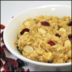 Cranberry Almond Crunch Surprise Oatmeal