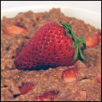 Strawberry Hazelnut Grits