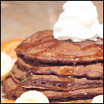 Double Chocolate Pancakes