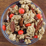 Halloween Pumpkin Pecan Pie Granola