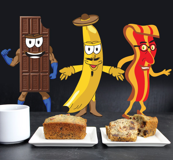 Chocolate Chip Bacon Banana Bread Chocolate Chip Bacon Banana Bread